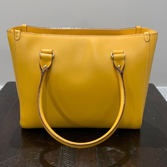 Kate Spade Mustard Satchel - Picture 5 of 7